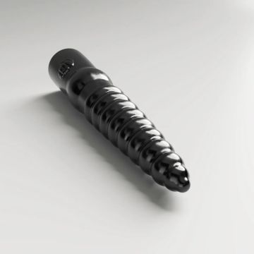 All Black Steroid The Home Run Dildo - Zwart