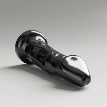 All Black Steroid Dildo Olympus - Zwart