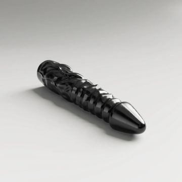 All Black Steroid Allez Dildo - Zwart
