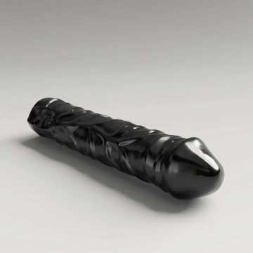 All Black Steroid Dildo The Home Stretch - Zwart