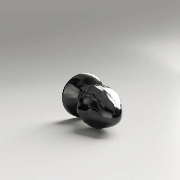 All Black Steroid Buttplug The Kettlebell - Zwart