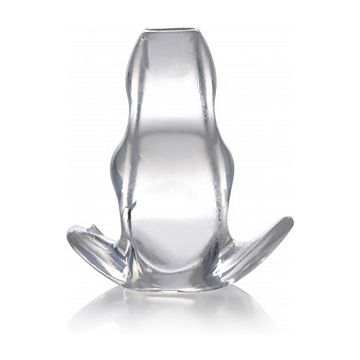 Anal Plug Clear View Hollow - Small