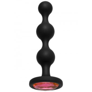 Anale Beads met Bling Steen - Roze-anale-beads-met-bling-steen-staand.jpg