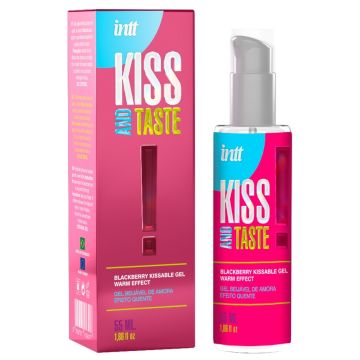 Eetbare Gel Warm Effect Kiss and Taste Blackberry