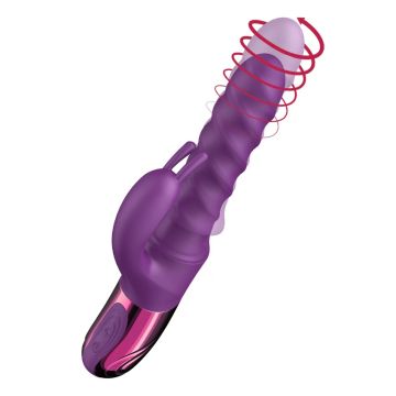 Rabbit Vibrator Swirl - Paars