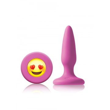 Roze Buttplug Mojis #ILY - 8.5 cm