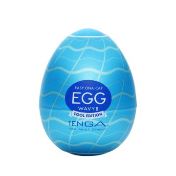 Tenga - Egg Wavy II Cool Edition