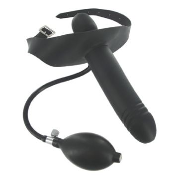 Opblaasbare Gag met Dildo