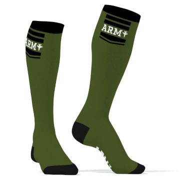 SneakXX Football Sokken ARMY One Size - Groen