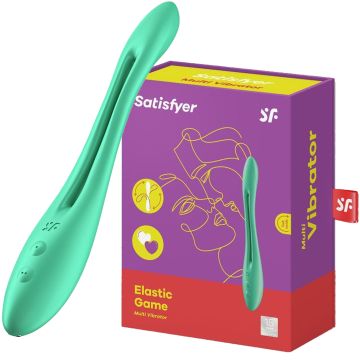 Satisfyer Elastic Joy Multi Vibrator - Groen