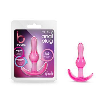 B Yours Curvy  Anaal Plug - Roze