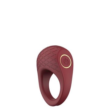 Vibrerende Cockring Romance Ivy - Rood