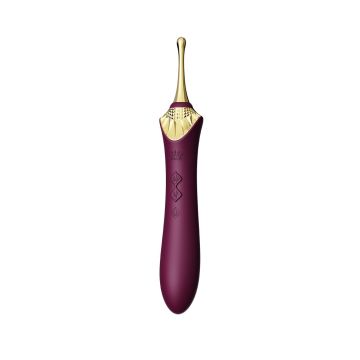 Bess 2 Verwarmende Clitoris Massager met 4 Opzetstukken - Paars