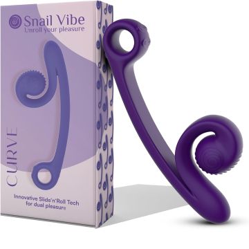 Snail Vibe Curve Vibrator - Paars