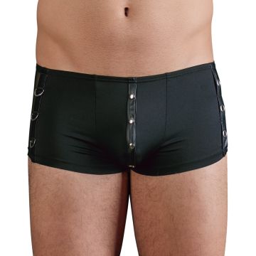 Boxer met Drukknopen - Zwart