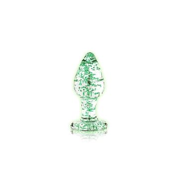 Buttplug Glow In The Dark Medium - Clear