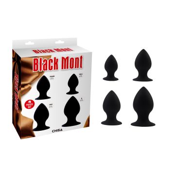 Buttplug Set Anal Stuffer - Zwart