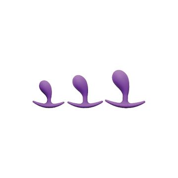 Buttplug Training Set Booty Poppers - Paars