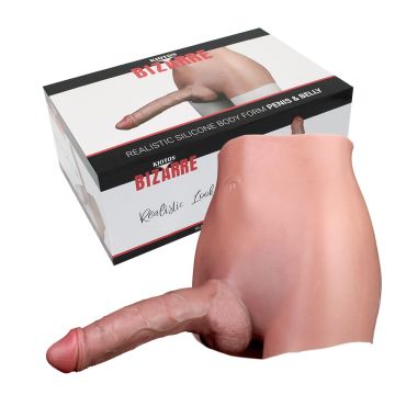 Realistische Silicone Lichaamsvorm Dildo & Buikje