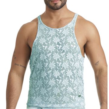 GIGO Vibrant Tank Top - Licht Blauw