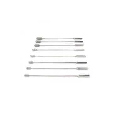 Urethral Sound Dilator Set Groved Beads - 8 Stuks
