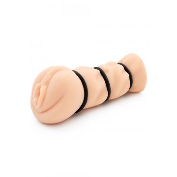 Strakke Masturbator met Control Ringen