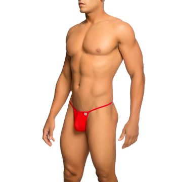 MOB Sheer T-Back Thong - Rood
