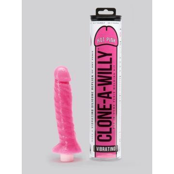 Clone-A-Willy Vibrator - Glow In The Dark - Roze
