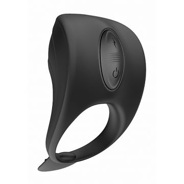 Cockring met Clitoris Massager - Zwart