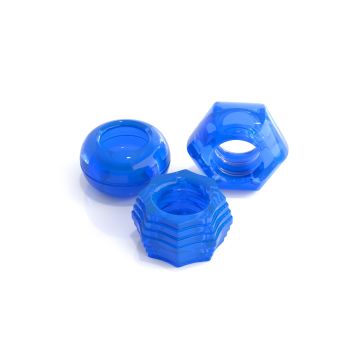 Cockring Set Deluxe - Blauw