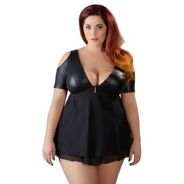 Cold Shoulder Top - Zwart