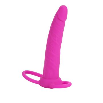 Dildo met cockring Dual Penetrator - Roze-dildo-met-cockring-dual-penetrator-roze-2.jpg