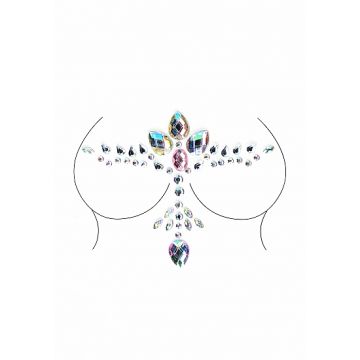 Dazzling Cleavage Bling Sticker
