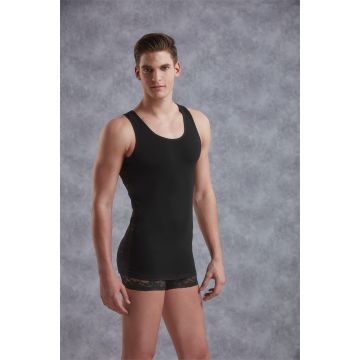Doreanse Tanktop met Kant - Zwart