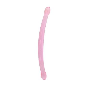 Dubbele Dildo Kristalhelder - Roze-dubbele-dildo-kristalhelder-roze-1.jpg