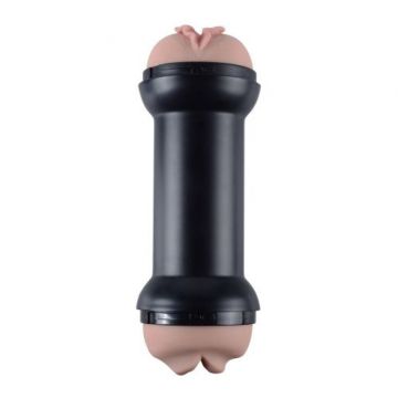 Dubbele Masturbator Mond en Vagina