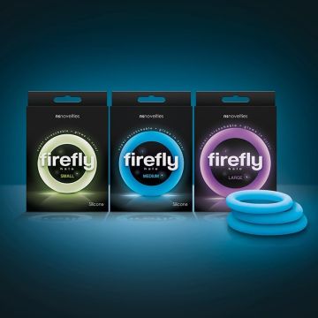 Glow In The Dark - Penisring in Diverse Kleuren - Maat S 