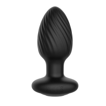 Roterende en Vibrerende Buttplug Nexus Tornado - Zwart