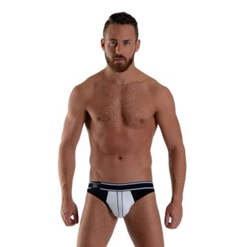 Mister B Urban Manhatten Jockstrap - Zwart - Wit