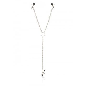 Verstelbare Intiem Klemmen met Ketting - 3-delig