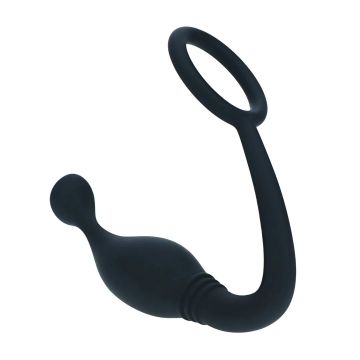 Silicone Cockring met Prostaatstimulator S - Zwart-lvl02-0002blk-silicone-cockring-met-prostaatstimulator-s-zwart-3.jpg