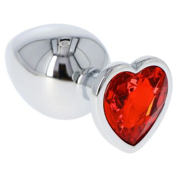 RVS Buttplug met Hartvormige Basis - Rood-rvs-buttplug-met-hartvormige-basis-rood.jpg