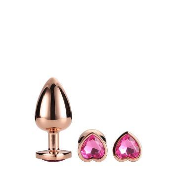 Buttplug Set Gleaming - Rose 