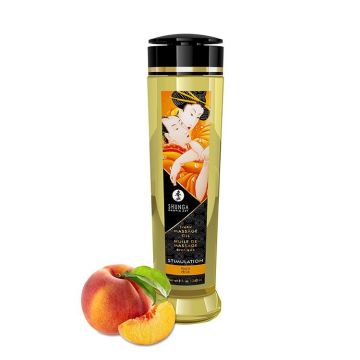 Shunga - Organica Massage Olie Peach 240 ML-271203-1.jpg