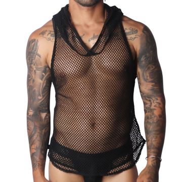 Gigo Provocative Shirt Hoody - Zwart