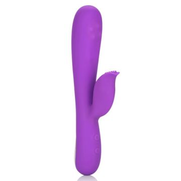 Embrace Swirl G-Spot Rabbit Vibrator - Paars