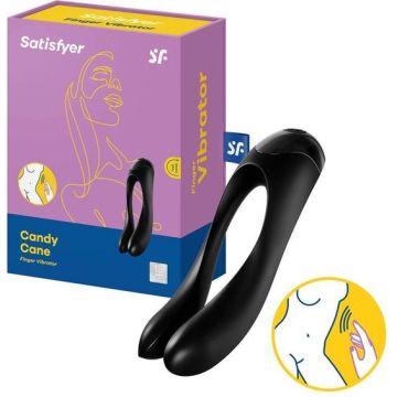 Satisfyer - Candy Cane Vinger Vibrator Zwart-satisfyer-candy-cane-zwart.jpg