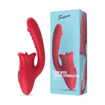 Clitoris Vibrator Teazers - Rood