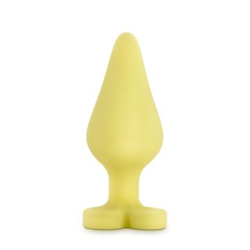 Gele Buttplug Candy Heart