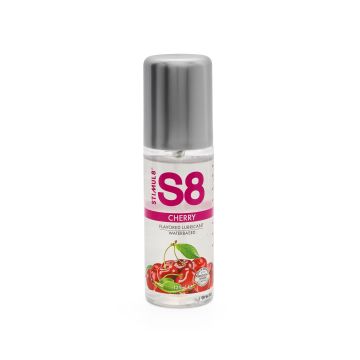 Glijmiddel op Waterbasis Stimul8 - Kers - 125 ml